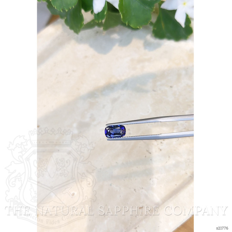 1.57 Ct. Blue Sapphire from Ceylon (Sri Lanka)