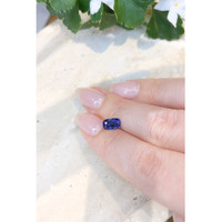 1.57 Ct. Blue Sapphire from Ceylon (Sri Lanka) Life Style