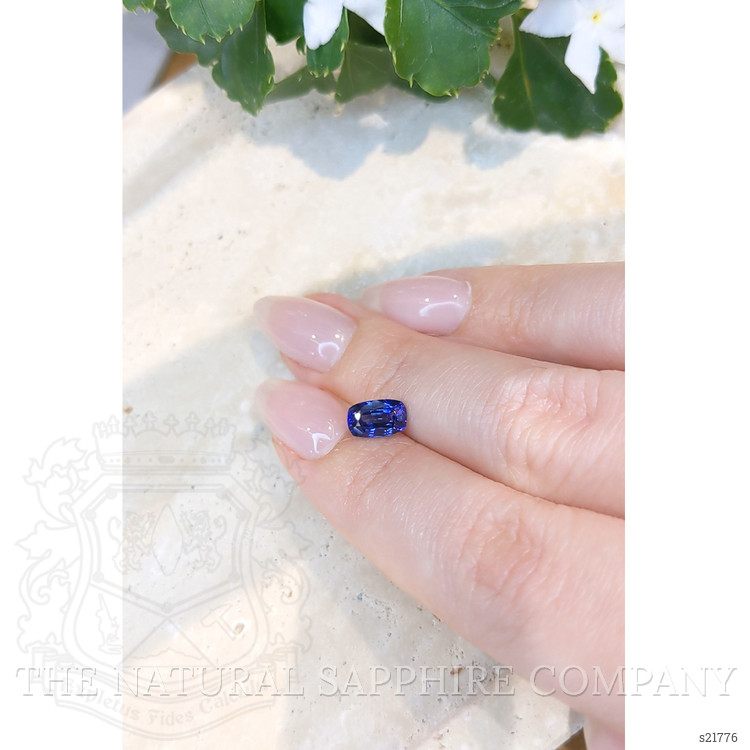 1.57 Ct. Blue Sapphire from Ceylon (Sri Lanka)