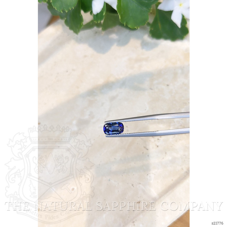 1.57 Ct. Blue Sapphire from Ceylon (Sri Lanka)