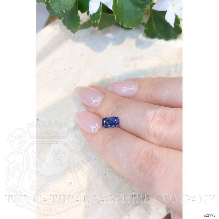 1.57 Ct. Blue Sapphire from Ceylon (Sri Lanka)