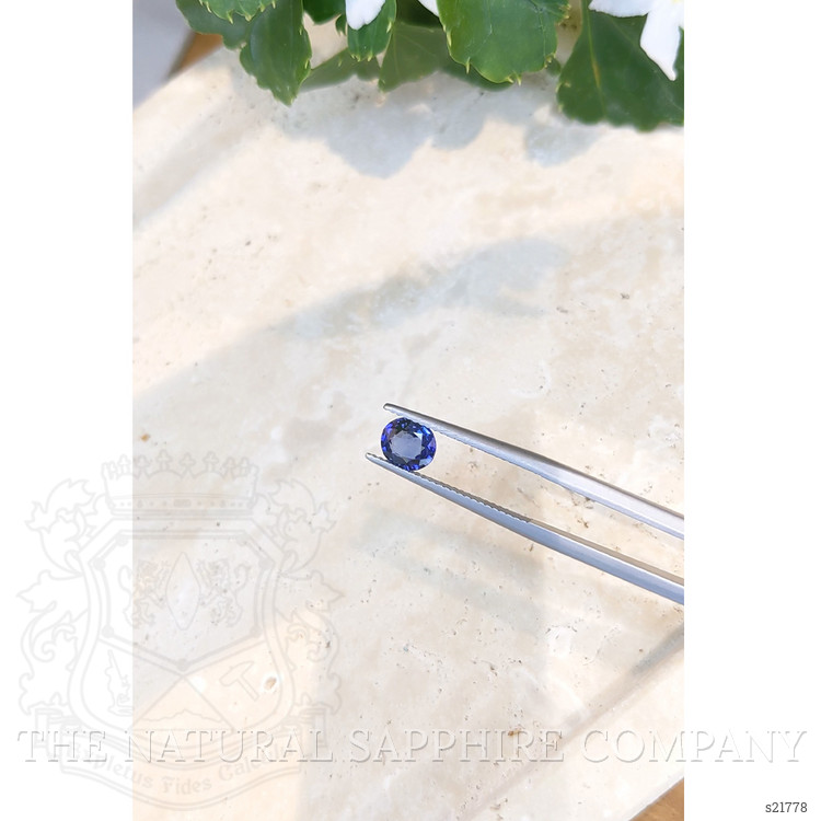 1.02 Ct. Blue Sapphire from Ceylon (Sri Lanka)