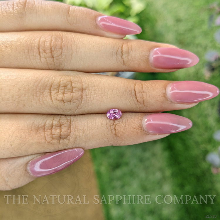 0.51 Ct. Pink Sapphire from Ceylon (Sri Lanka)
