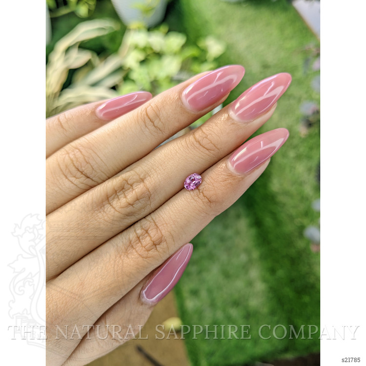 0.51 Ct. Pink Sapphire from Ceylon (Sri Lanka)