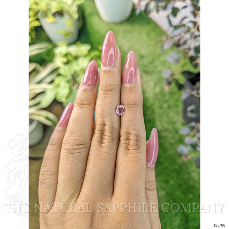 0.70 Ct. Pink Sapphire from Ceylon (Sri Lanka)