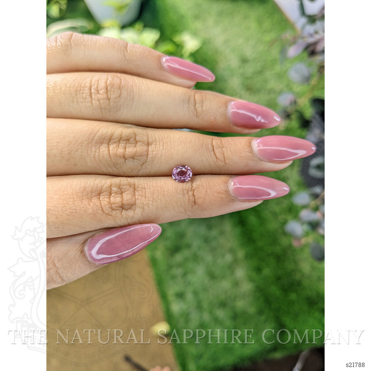 0.70 Ct. Pink Sapphire from Ceylon (Sri Lanka)
