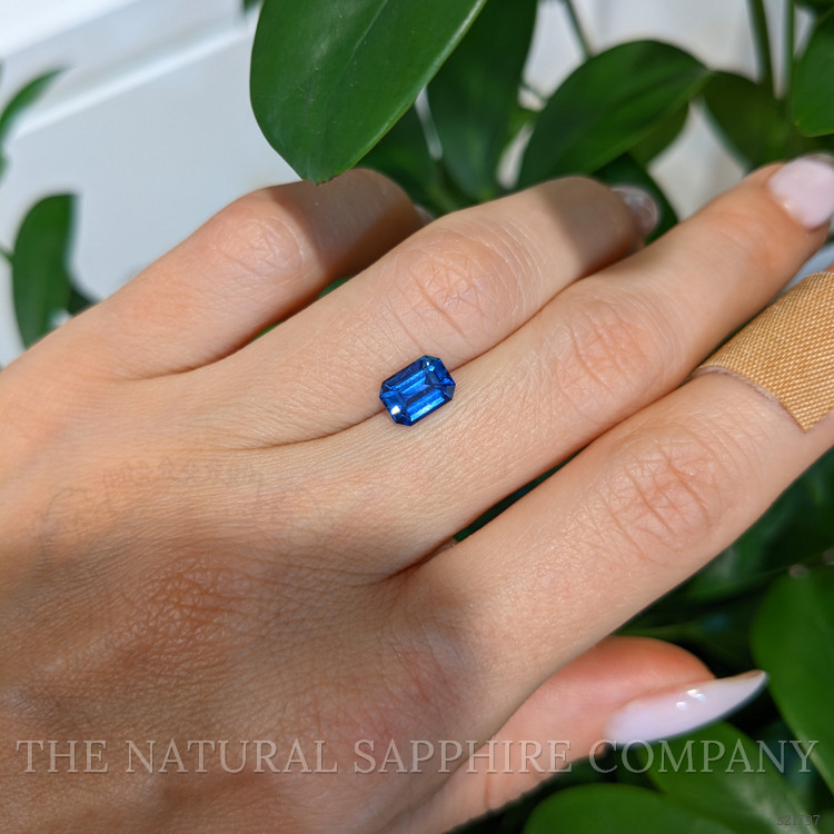 1.57 Ct. Blue Sapphire from Ceylon (Sri Lanka)