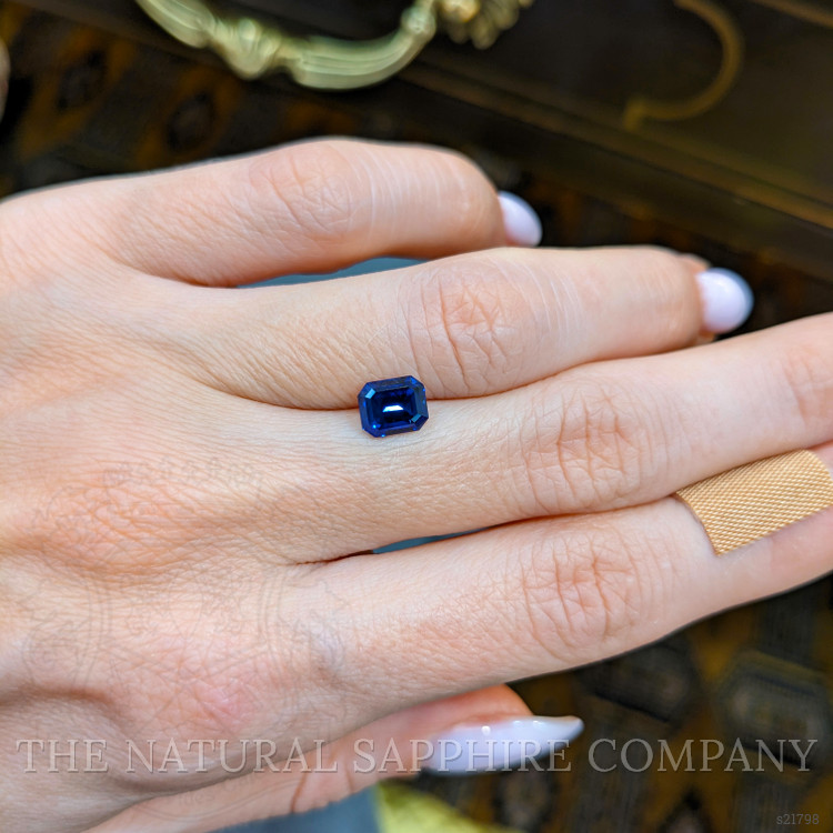 1.47 Ct. Blue Sapphire from Ceylon (Sri Lanka)