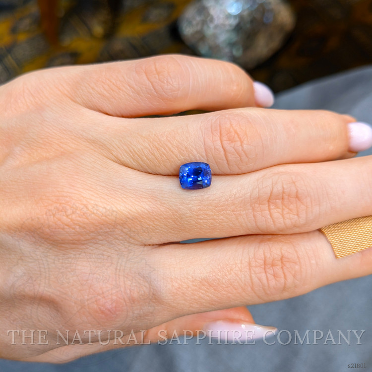 1.90 Ct. Blue Sapphire from Ceylon (Sri Lanka)