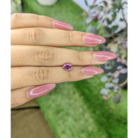 1.44 Ct. Pinkish Purple Sapphire from Ceylon (Sri Lanka) Life Style