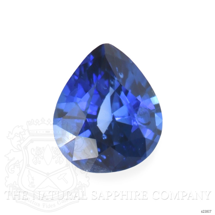 0.61 Ct. Blue Sapphire from Ceylon (Sri Lanka)