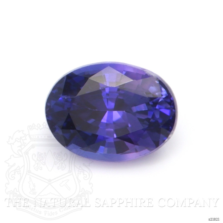 0.83 Ct. Violet Sapphire from Ceylon (Sri Lanka)