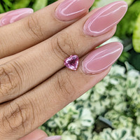 1.05 Ct. Pink Sapphire from Madagascar Life Style