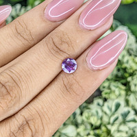 1.02 Ct. Purple Sapphire from Madagascar Life Style