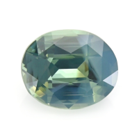 1.14 Ct. Bluish Green Sapphire from Madagascar Video