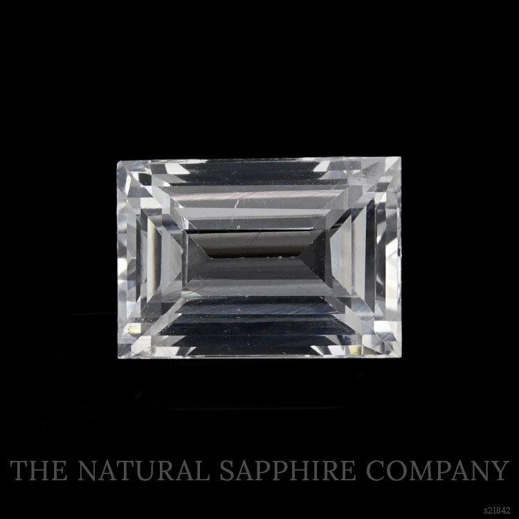 1.57 Ct. White Sapphire from Ceylon (Sri Lanka)