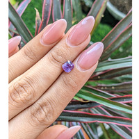1.66 Ct. Bluish Purple Sapphire from Tanzania Life Style