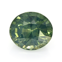 1.06 Ct. Green Sapphire from Kenya Video