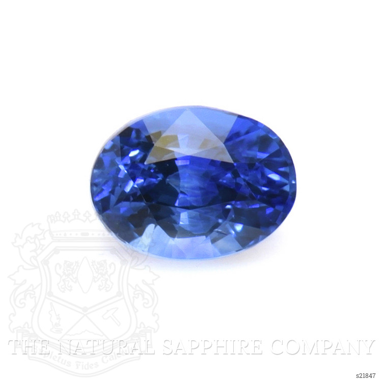 0.58 Ct. Blue Sapphire from Ceylon (Sri Lanka)