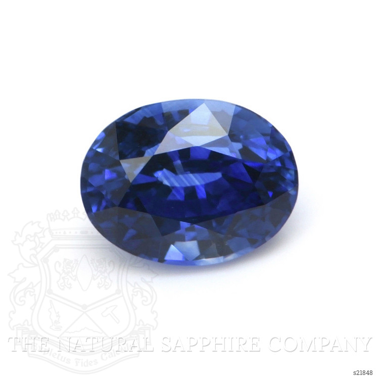 0.98 Ct. Blue Sapphire from Ceylon (Sri Lanka)