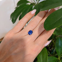 2.29 Ct. Blue Sapphire from Ceylon (Sri Lanka) Life Style