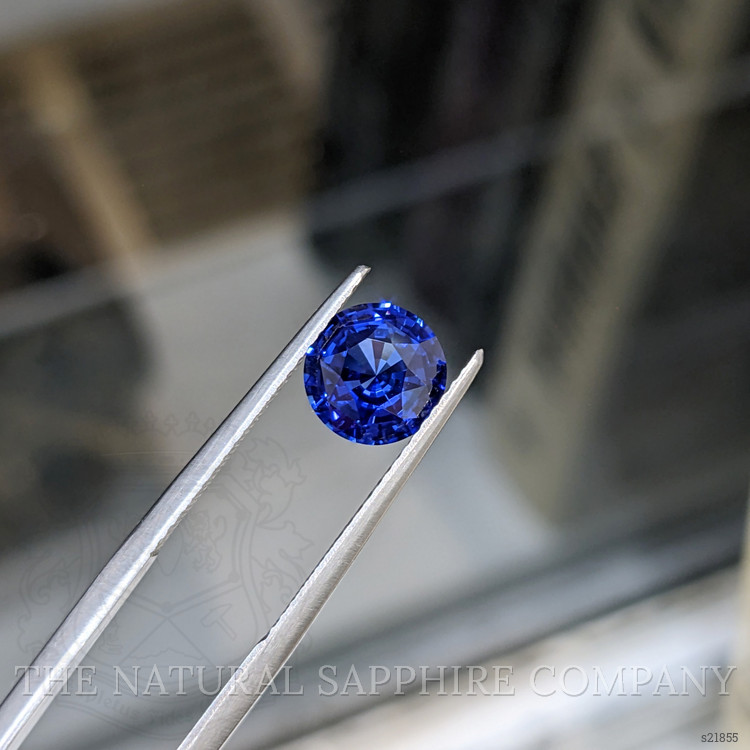 2.04 Ct. Blue Sapphire from Ceylon (Sri Lanka)