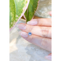 0.76 Ct. Blue Sapphire from Ceylon (Sri Lanka) Life Style