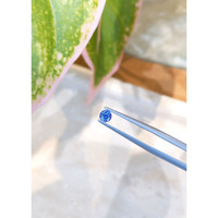 0.46 Ct. Blue Sapphire from Ceylon (Sri Lanka) Life Style