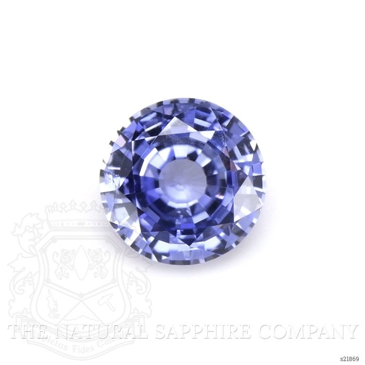 0.78 Ct. Purplish Blue Sapphire from Ceylon (Sri Lanka)