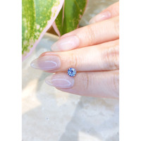 0.76 Ct. Purplish Blue Sapphire from Ceylon (Sri Lanka) Life Style