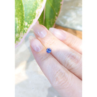 0.46 Ct. Blue Sapphire from Ceylon (Sri Lanka) Life Style