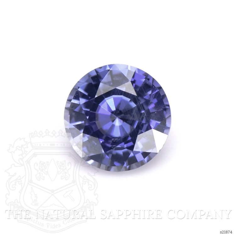 0.50 Ct. Purplish Blue Sapphire from Ceylon (Sri Lanka)