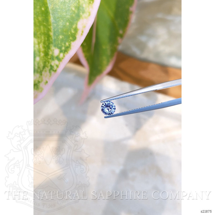 0.61 Ct. Blue Sapphire from Ceylon (Sri Lanka)