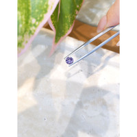 0.97 Ct. Purple Sapphire from Ceylon (Sri Lanka) Life Style