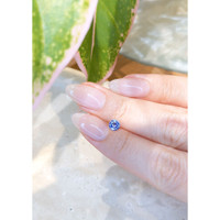 0.58 Ct. Blue Sapphire from Ceylon (Sri Lanka) Life Style