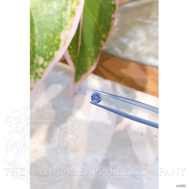 0.62 Ct. Blue Sapphire from Ceylon (Sri Lanka)