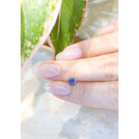 0.62 Ct. Blue Sapphire from Ceylon (Sri Lanka) Life Style