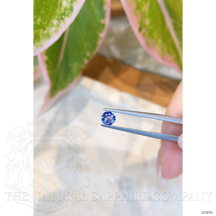 0.48 Ct. Blue Sapphire from Ceylon (Sri Lanka)