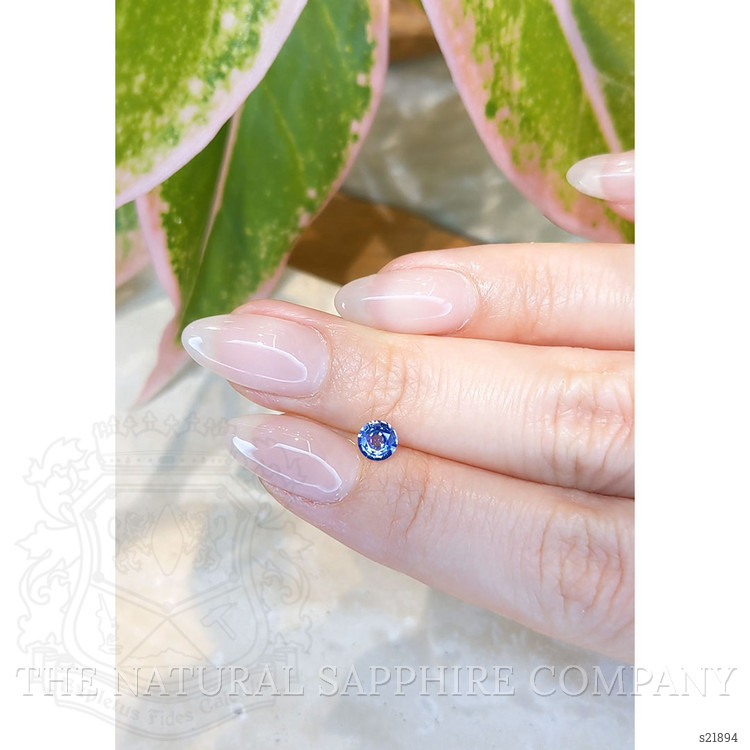 0.48 Ct. Blue Sapphire from Ceylon (Sri Lanka)