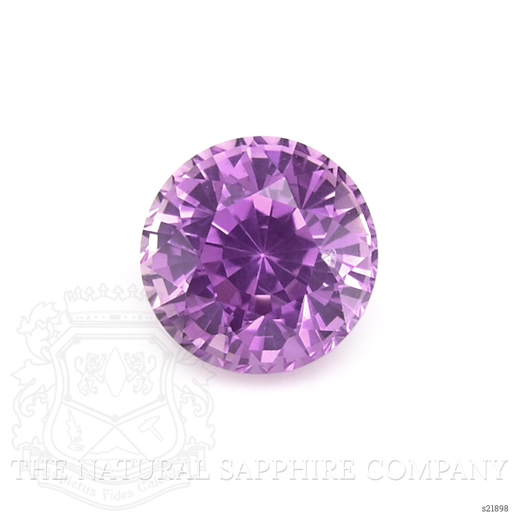 0.62 Ct. Pinkish Purple Sapphire from Ceylon (Sri Lanka)