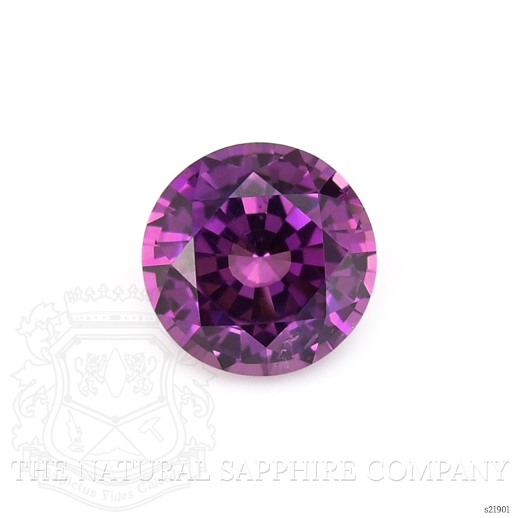 0.55 Ct. Purplish Pink Sapphire from Ceylon (Sri Lanka)