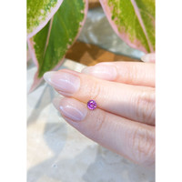 0.55 Ct. Purplish Pink Sapphire from Ceylon (Sri Lanka) Life Style