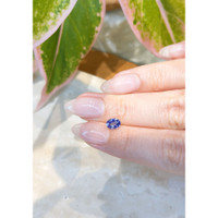 0.78 Ct. Blue Sapphire from Ceylon (Sri Lanka) Life Style