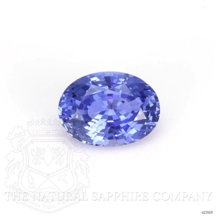 0.69 Ct. Blue Sapphire from Ceylon (Sri Lanka)