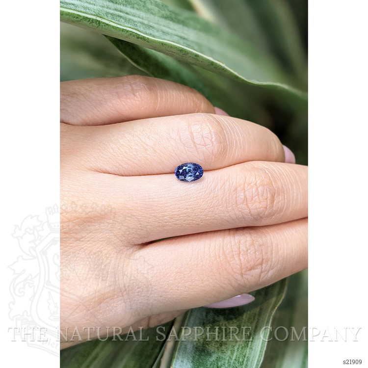 1.03 Ct. Blue Sapphire from Ceylon (Sri Lanka)