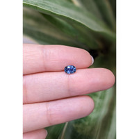 0.71 Ct. Blue Sapphire from Ceylon (Sri Lanka) Life Style