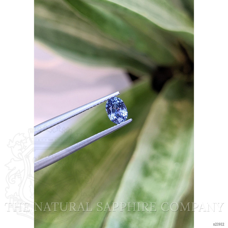 0.71 Ct. Blue Sapphire from Ceylon (Sri Lanka)