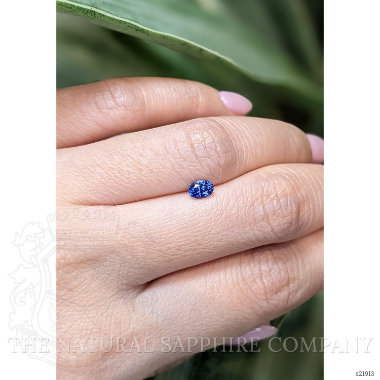 0.54 Ct. Blue Sapphire from Ceylon (Sri Lanka)