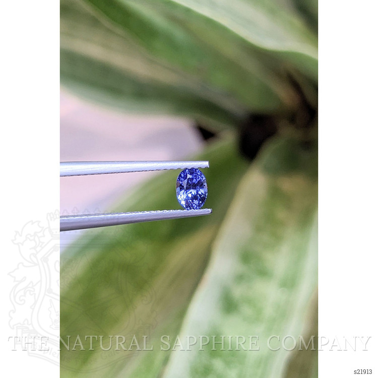 0.54 Ct. Blue Sapphire from Ceylon (Sri Lanka)