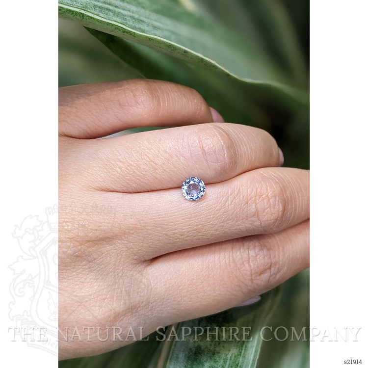0.89 Ct. Blue Sapphire from Ceylon (Sri Lanka)